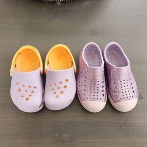 Girls spring/summer shoe bundle toddler size 8